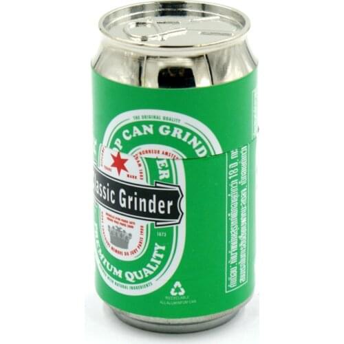 Mini Classic Pop Can Grinder Grinder Herb Tobacco Crusher Smoke Smoking Accessories Metal Grinder