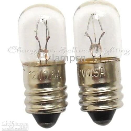 E10 t10x27 a307 2019 Miniature lighting bulbs 12v 0.5a sellwell lighting