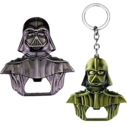 Antic Alloy Bottle Opene Movie Character Multifunction Corkscrew Beer Jar Opener Keychain for Kitchen Gadgets Bar Party Supplies