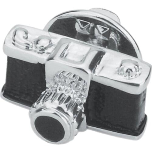 Cartoon Enamel Pins Cute Camera Lapel Brooch Photography Friends Lapel Pin Vintage men collar brooch Hat Shirt Suit Breastpin