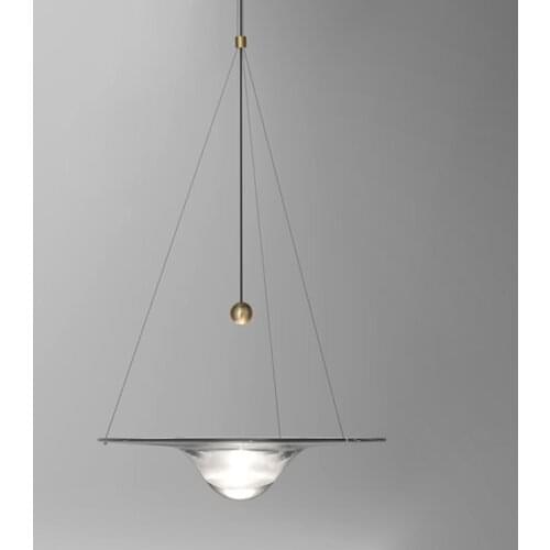 Nordic Dream Galaxy Glass Pendant Light Designer Restaurant Dining Room Bar Coffee Lamp Creative Living Room Stairs Hanging Lamp