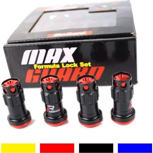 Guard Racing Composite R40 Steel Lock Anti Theft Wheel Lug Nuts M12x1.5 or M12x1.25