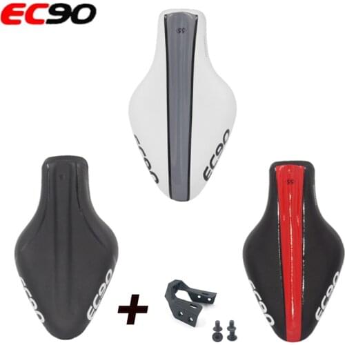 EC90 Bicycle Saddle Time Trial Triathlon Bike Seat Men women Comfortable Cushion Road Racing Bicycle Parts No-Nose Bike Mat