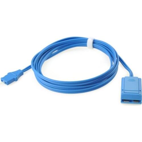 Compatible Medical Patient return plate cable,2.35 plug,3 meters,matel plug or plastic