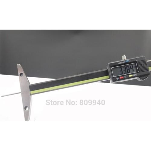 0-150mm 6inch Digital Depth Gauge with Slim Rod electronic tire tread depth gauge Digital Depth Gauges with Thin Rod