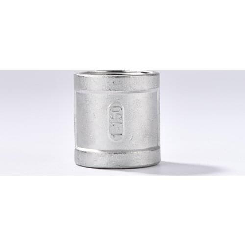 1/8" 1/4" 3/8" 1/2" 3/4" 1" BSP Female Thread 304 Stainless Steel Socket Pipe Fitting Connector Coupler Adapter