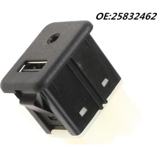 1PC New High Qulity 25832462 New Center Console Aux USB Port Fits For Allure LaCrosse Camaro Sonic Volt Terrain 20870101