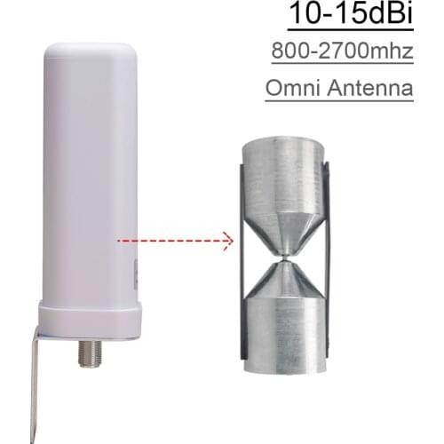 10-15dBi 2G 3G 4G 690-2700 MHz WCDMA 2100 LTE 1800 2600 Mobile Phone Signal Antenna External Cellphone Omni directional Antenna