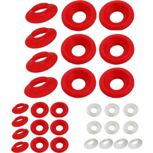25Pcs Silicone Rubber Gaskets Washers Backs For Grolsch EZ Cap Swing Top Bottle Cap Home Brew Beer Soda Bottle Seal Bar Acces
