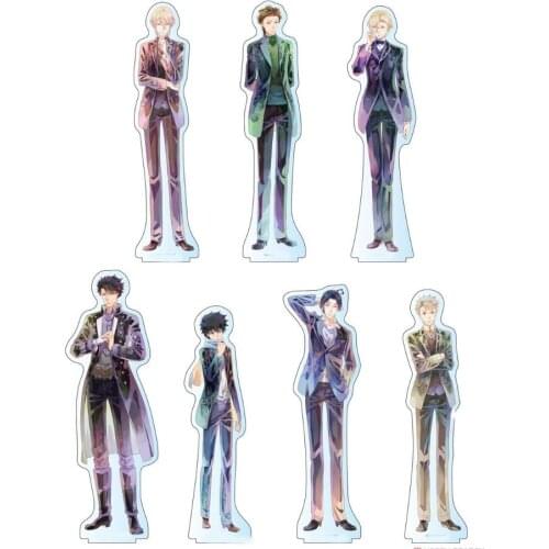 Anime MORIARTY THE PATRIOT William James Moriarty Sebastia Acrylic Stand Figure Model Plate Display Desk Decor Watercolor Series