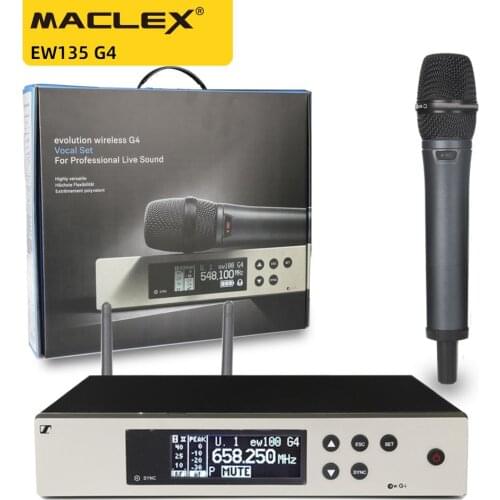 EW135G4 EW100G4 EW 100 G4 wireless microphone system with E835S haneheld microphone professional UHF microphone EW 135 G4