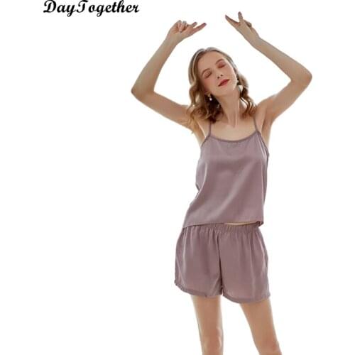 Day Together Women's Silk Pajamas