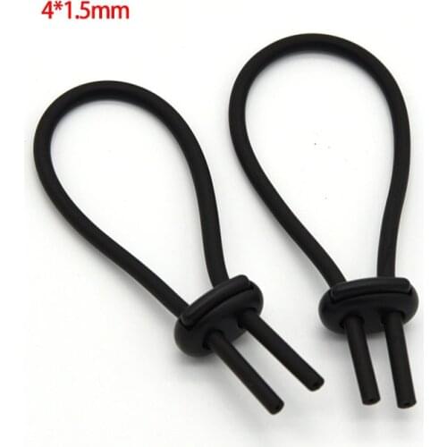 Electrosex Penis Ring Electric Shock E-Stim DIY Monopolar Conductive Loops Cock Rings Rubber Tube TENS Unit Electrodes Sex Toys