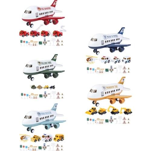 Inertial Helicopte Model Plane Toys w/ Cool Light Outdoor Sport Game Toys