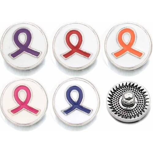 Wholesale Flower 041 Rhinestones Metal Snap Buttons Fit 12mm Snap button bracelets Earrings necklace For women