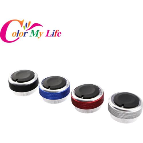 Color My Life Air Conditioning Heat Control Switch knob AC Knob For Ford Focus 2 MK2 3 MK3 Sedan Hatchback For Mondeo 3Pcs/Set