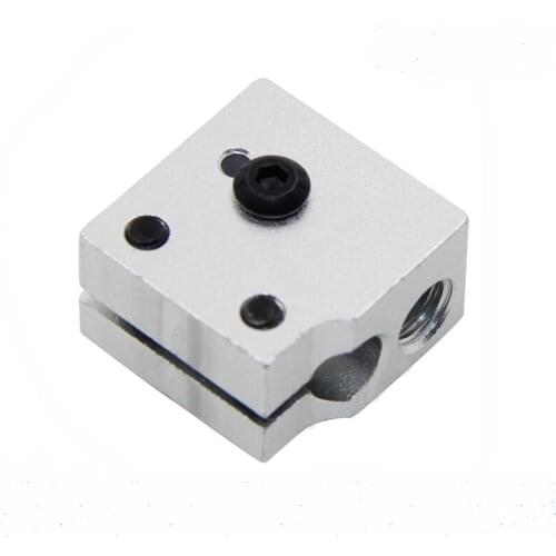1pc 3D Printer Parts Crater heating block Quick nozzle Hot end extrusion head kit Heating aluminum block 3D printer parts