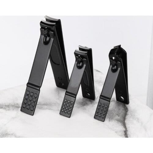 Q1FB Nail Clippers Fingernail Toenail Clipper Nails Cutter Stainless Steel Gift for Women Men Manicure Tools