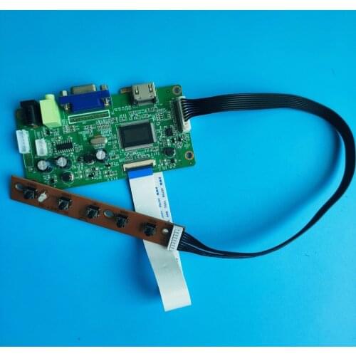 For LP133WH2-SPB1 13.3" Controller board HDMI DIY KIT VGA monitor LCD DRIVER 1366×768 SCREEN display 30Pin EDP LED