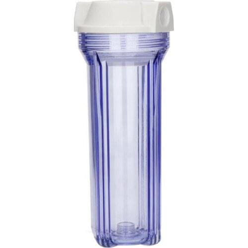 10Inch Prefilter Water Filter Bottle Explosion-Proof Bottle Water Filter Parts Connector G1/2Inch Interface Filter Shell