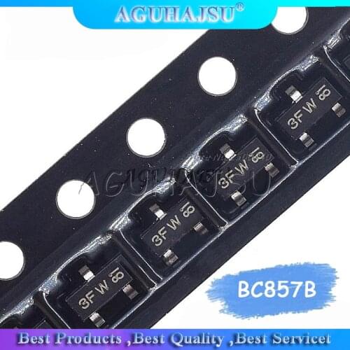 100PCS BC857B BC857 SOT23 SOT SMD SOT-23 SOT23-3 3F transistor New original