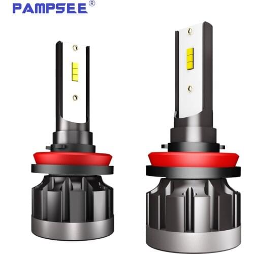 2PCS Mini size 12000LM/Pair 80W H4 Led Headlight Bulbs H7 Led H1 H4 H8 H9 H11 9005/HB3 9006/HB4 Car Headlamp Fog Light 12V 24V