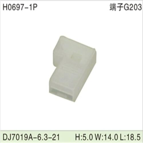 Free shipping 500pcs DJ7019A-6.3-21 6.3mm 1Pin AMP Car Electrical Wire Connectors for AUdi,VW，BMW，Honda，Toyota，Ford，Mitsubishi