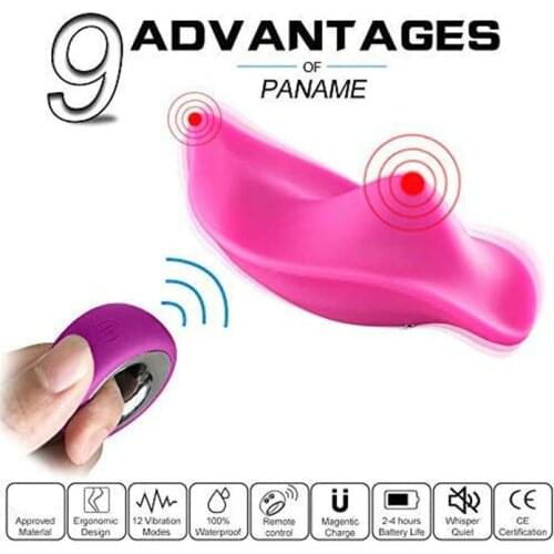Aishia palama wireless remote control wearer vibrator invisible vibrator egg hopping female Masturbator
