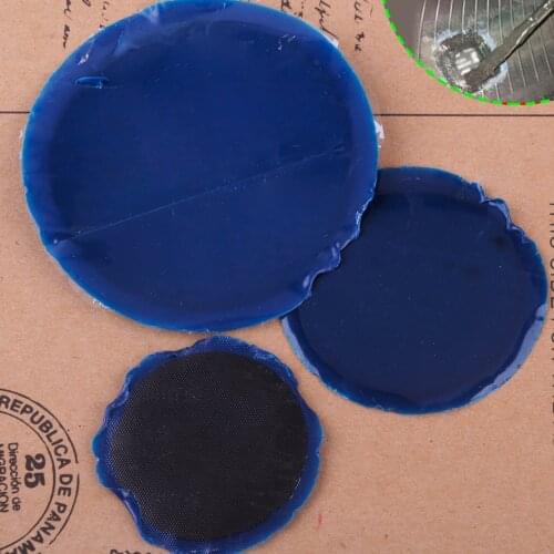 CITALL 15pcs Car Bicycle Bike Rubber Radial Tire Repair Round Patch Tool Assortment Small Medium Large 4.5cm 5cm 7cm