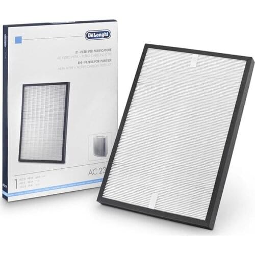 Delonghi filter 0.3 micron + active carbon HEPA air purifier AC230