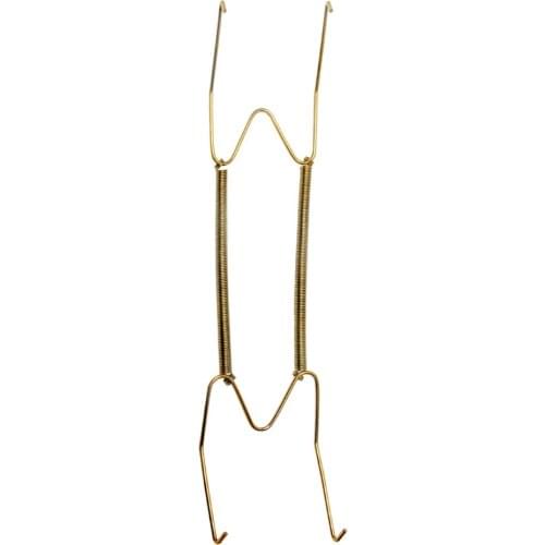 Spring Holder Invisible Craft Plate Dish Hanger Universal Easy Install W Type Tray Art Home Decor Hook Wall Display