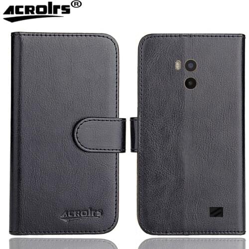 DEXP T155 Case 6 Colors Dedicated Leather Exclusive Special Crazy Horse Phone Cover Cases Credit Wallet+Tracking