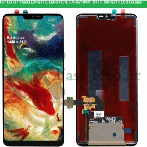 For lg g7 thinq дисплей For LG G7 Plus G710 G710N Display Touch Screen Digitizer Assembly Replacement Parts For LG Q9 Q925 Lcd
