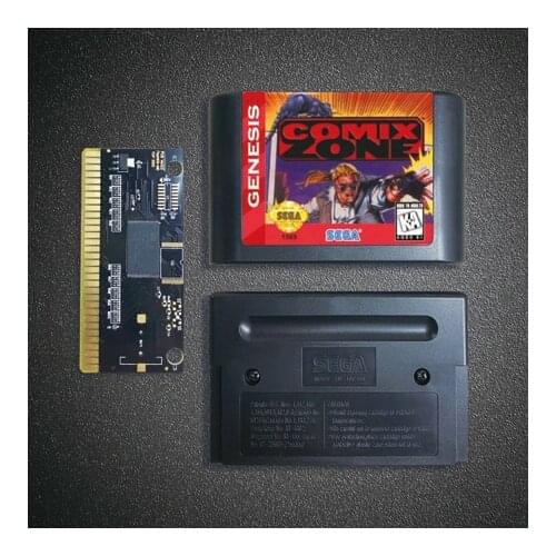 Comix Zone - 16 Bit MD Game Card for Sega Megadrive Genesis Video Game Console Cartridge