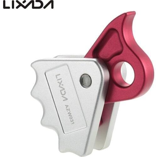 Lixada 15KN Rock Climbing Rope Grab Protection Equipment Wiregate Carabiner Rock Climbing Equipment Carabiner