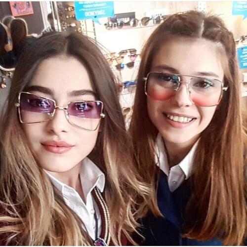 Men Retro Eyeglasses Metal Gold Eyewear Unisex Spectacle Frames Optical Sun Glasses Frame Clear Transparent Square Glasses