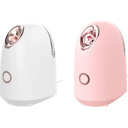 Nano Ionic Facial Steamer Hot Mist Face Steamer Home Moisturizing Cleansing Pores SPA Face Humidifier