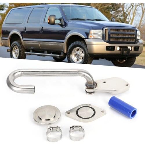 New EGR Cooler Delete Kit Car Accessory EGR Cooler Delete Kit For Ford Excursion F‑250 F‑350 F‑450 F‑550 EGR Cooler Delete Kits
