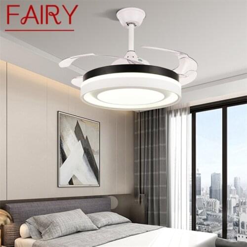 FAIRY Ceiling Fan Light Without Blade Lamp Remote Control Modern Simple LED For Home Living Room