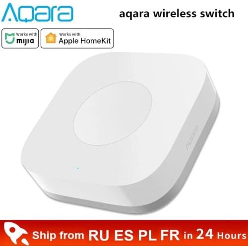 Aqara Smart Wireless Switch Smart Remote One Key Control Aqara Intelligent Application Home Security APP Control For Mihome app