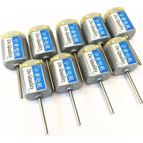 1PC 130 Motor DC 3V 17000RPM High Speed larger Power 25mm Long Shaft DIY Slot Car/ Racing Car/ RC Toy/ USB Fan