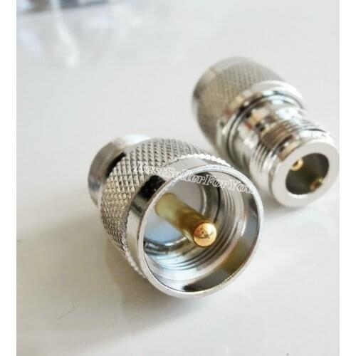 10Pcs UHF PL259 PL-259 Male Plug to N Type Female Jack RF Connector Converter/Adapter