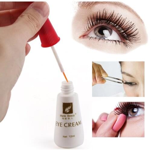12ml Prevent allergy Lash Glue Eyelash Adhesive Eyelash Glue Waterproof False Eyelash Glue Extensions Glue