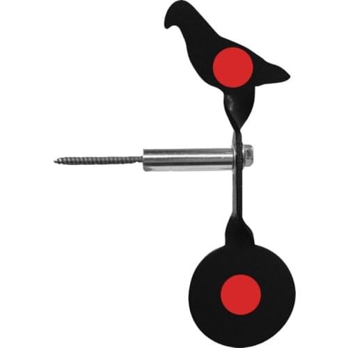 24BD 1Pc Bullseye Tactic Bird Shaped Paintball Training Bullseye Outdoor