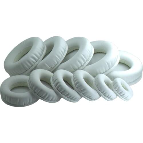 60mm 70mm 85mm 45mm-110mm Protein Skin Memory Foam Ear Pads Cushions For Headphones 9.25