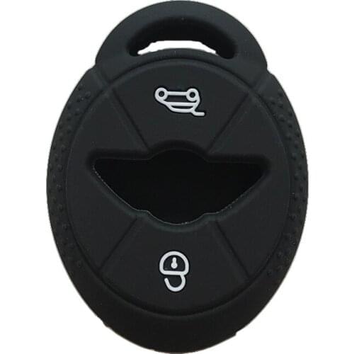 Silica Gel Key Case for Car for BMW MINI COOPER S ONE JCW F54 F55 F56 F57 F60 CLUBMAN COUNTRYMAN Car Key Cover for Alarm