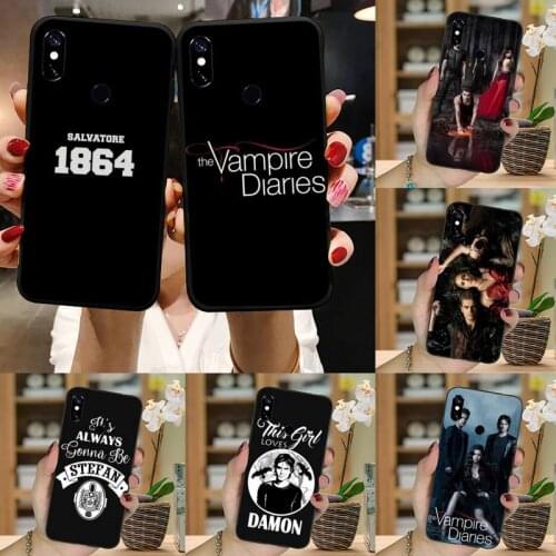 The Vampire Diaries Stefan Damon Salvatore high quality Phone Case cover For Xiaomi Redmi note 7 8 9 t k30 max3 9 s 10 pro lite