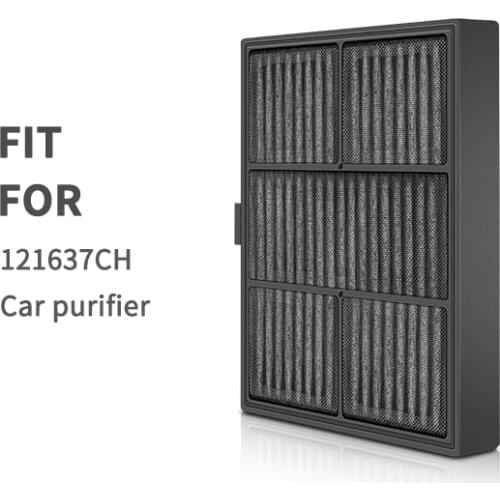 Hepa and Activated Carbon Filter Car Purifier Suitable for Amway 121637CH New Car Air Cleaner Filter Air Purifier Parts
