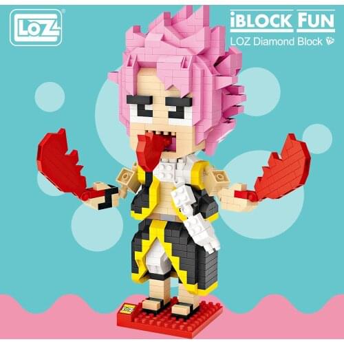 LOZ Diamond Blocks Japanese Anime Action Figures Character Figurine Intellectual Toys Educational Building Assembly Toy DIY 9796