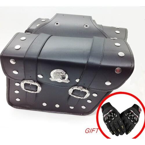 Motorcycle saddle bags Motocross Multifunctional Saddlebags ( left + right )Pouch for motorcycle Saddle Bag luggage